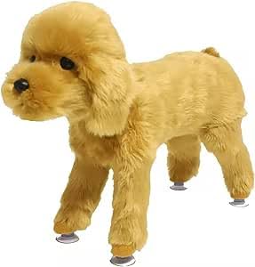Interactive Plush Squeaky Dog Toy