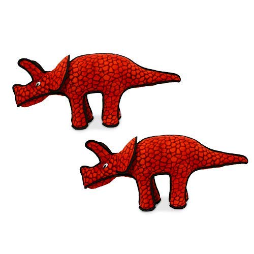 Durable Plush Dinosaur Dog Toy