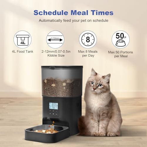 Automatic Cat Feeder with Voice Recorder