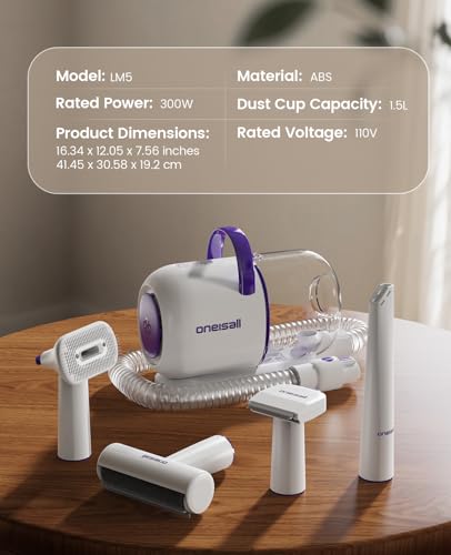 Pet Grooming Vacuum Kit