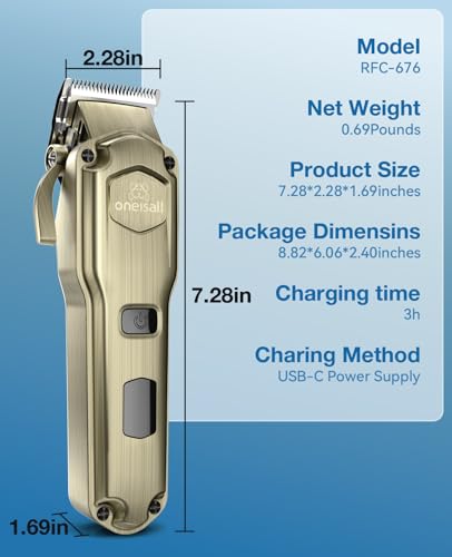 oneisall Dog Clipper Sets, Model 676