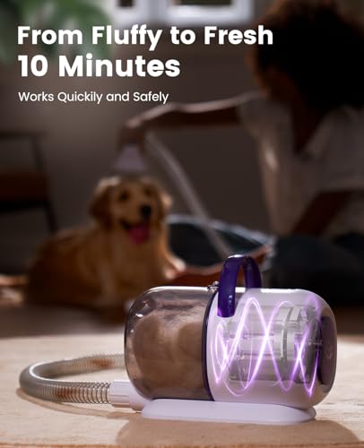 Pet Grooming Vacuum Kit