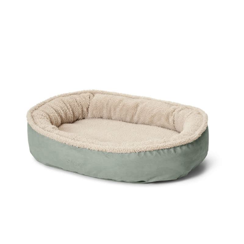 Orvis ComfortFill-Eco Wraparound Dog Bed with Fleece