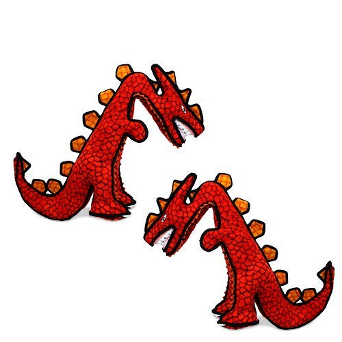 Durable Plush Dinosaur Dog Toy