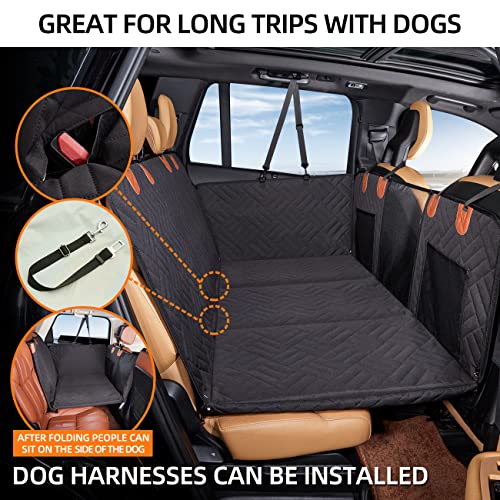 Hard Bottom Dog Car Hammock