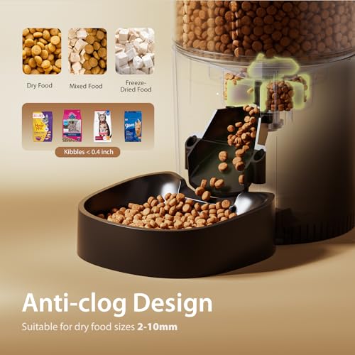 Automatic Cat Feeder 3L Timed Dry Food Dispenser