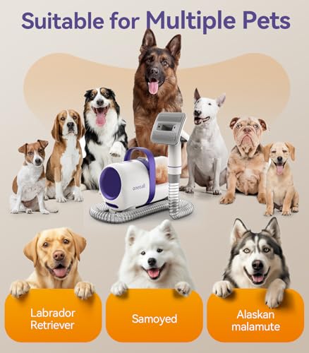 Pet Grooming Vacuum Kit