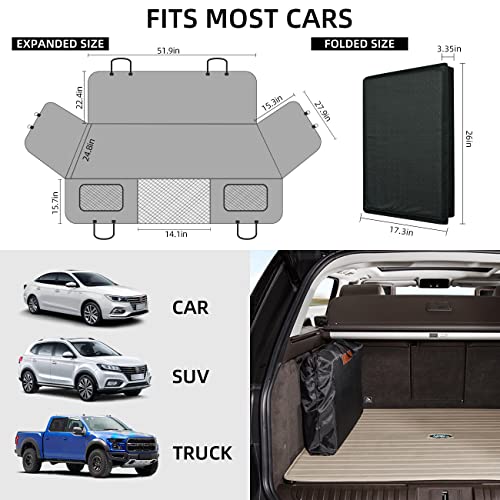 Hard Bottom Dog Car Hammock