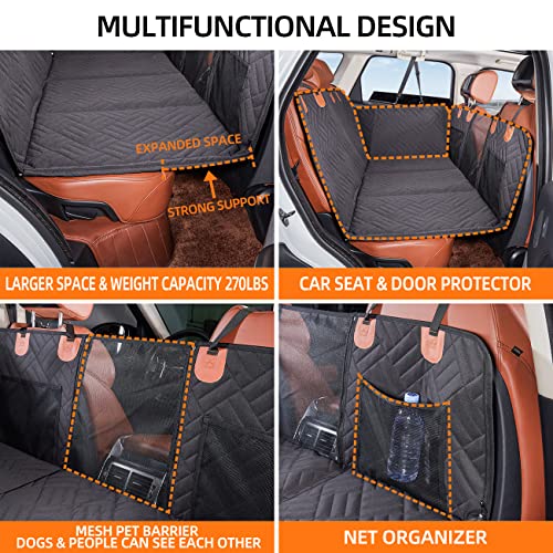 Hard Bottom Dog Car Hammock