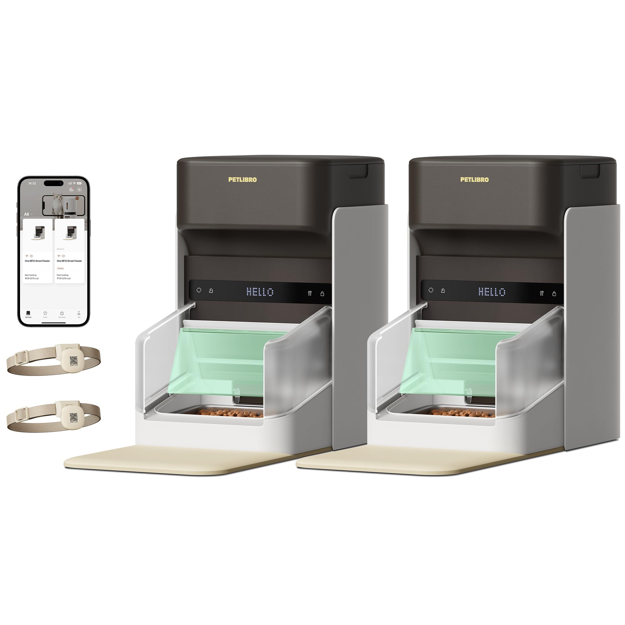 RFID Automatic Cat Feeder with Collar Tag