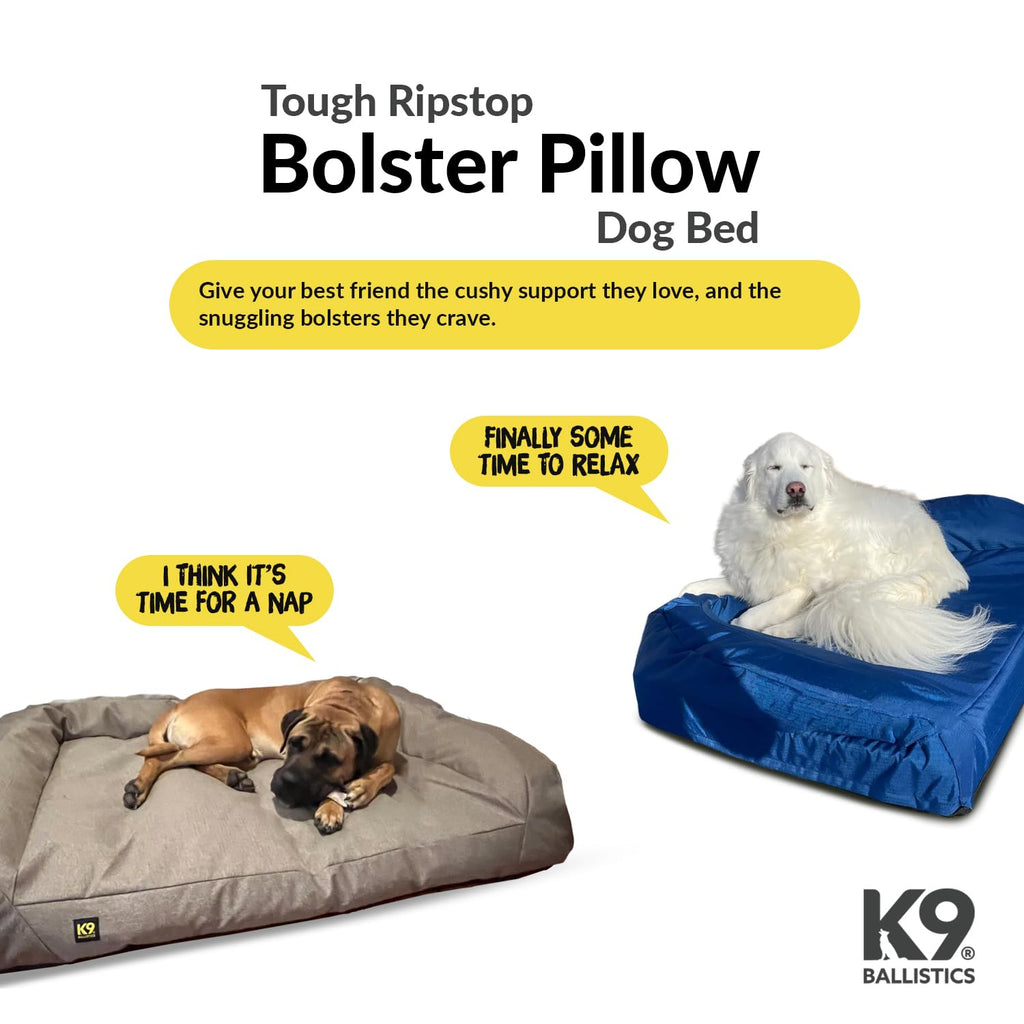 Durable Bolster Dog Bed