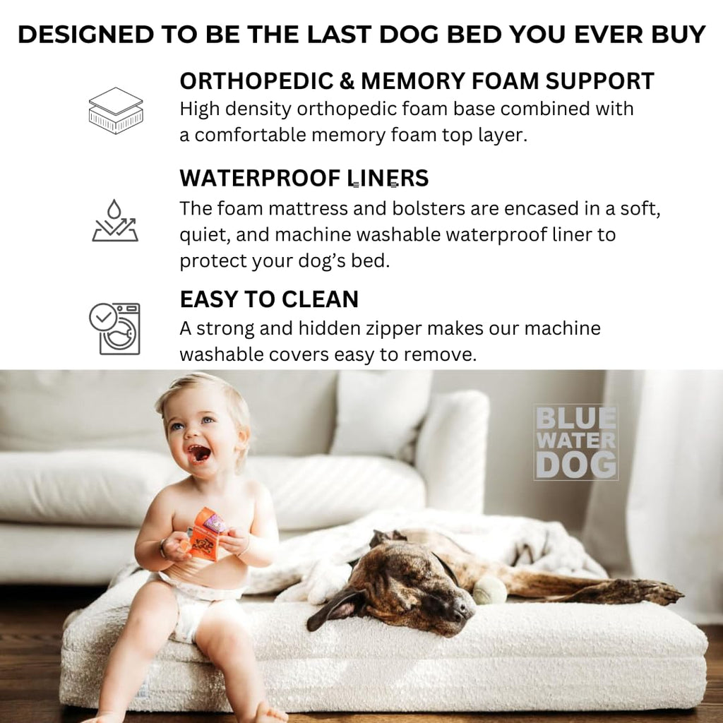 Orthopedic Memory Foam Dog Bed