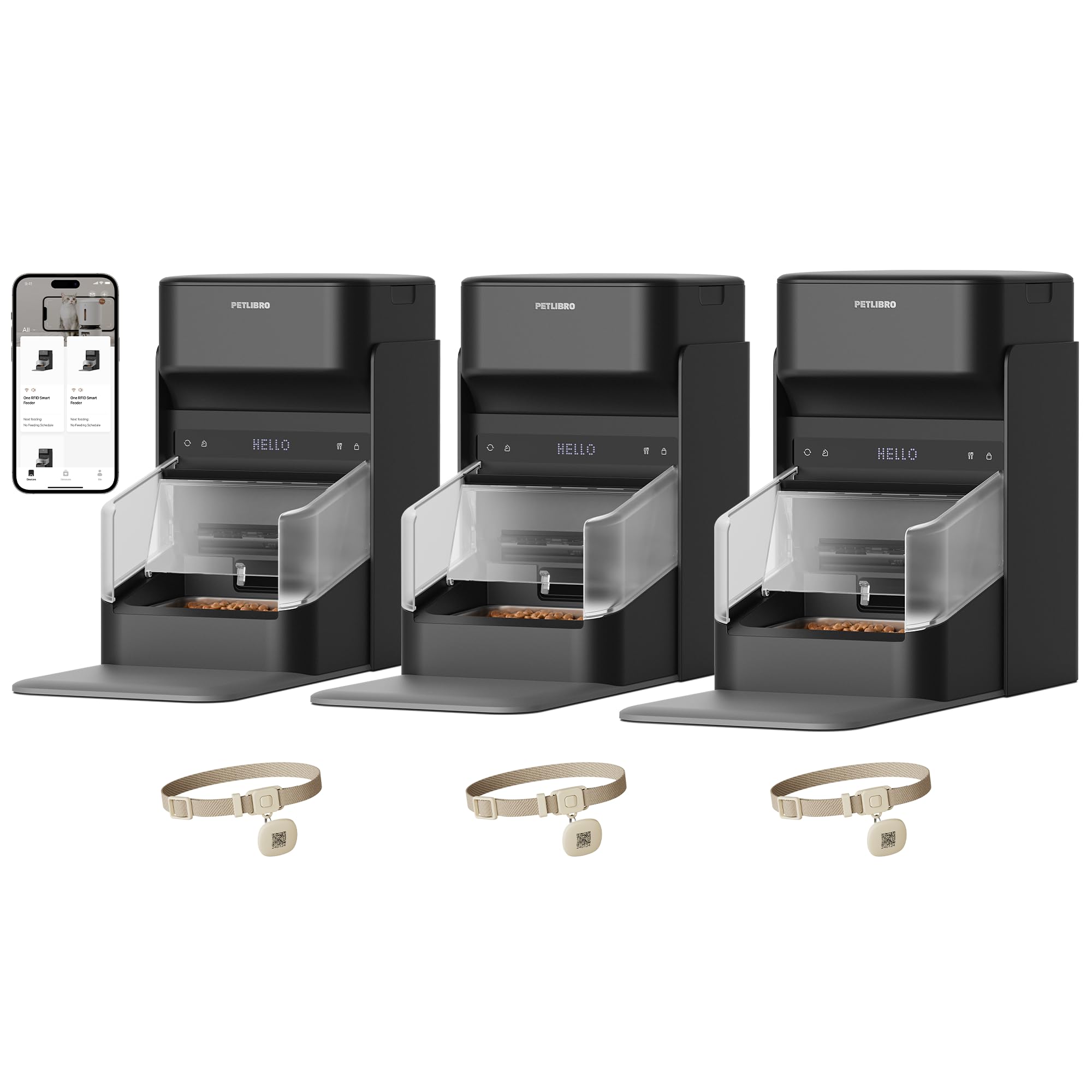 RFID Automatic Cat Feeder with Collar Tag