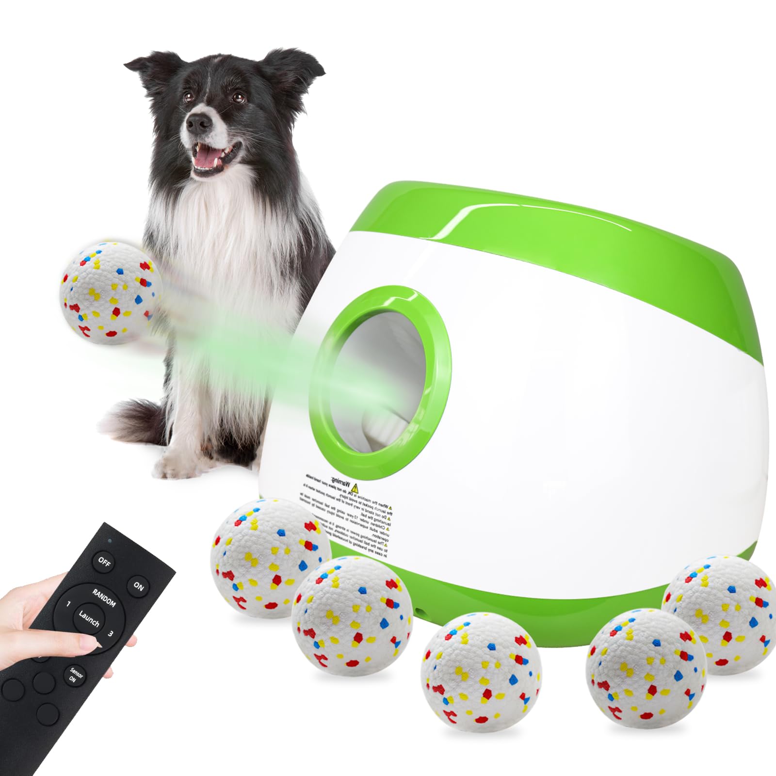 Automatic Dog Ball Launcher Set