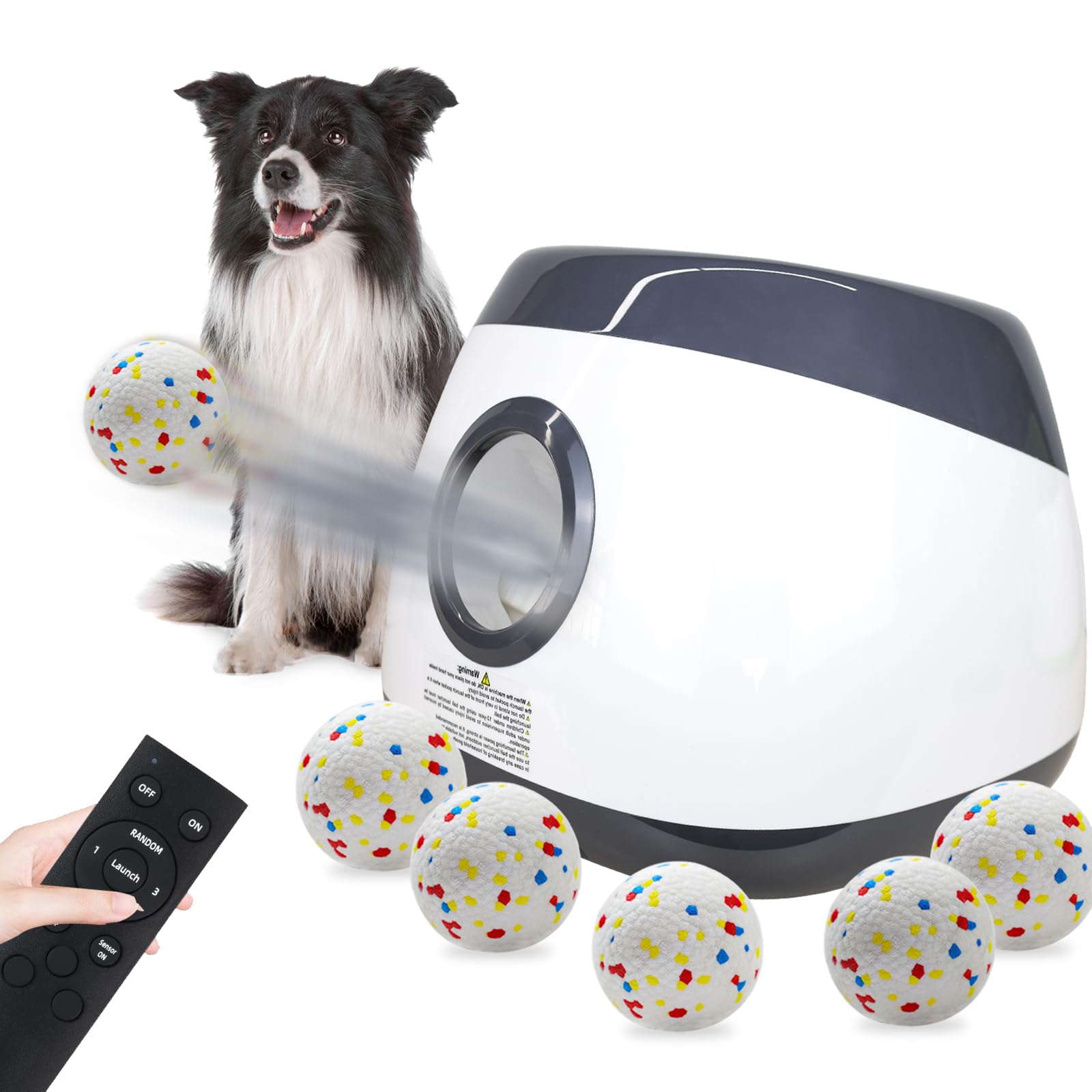 Automatic Dog Ball Launcher Set