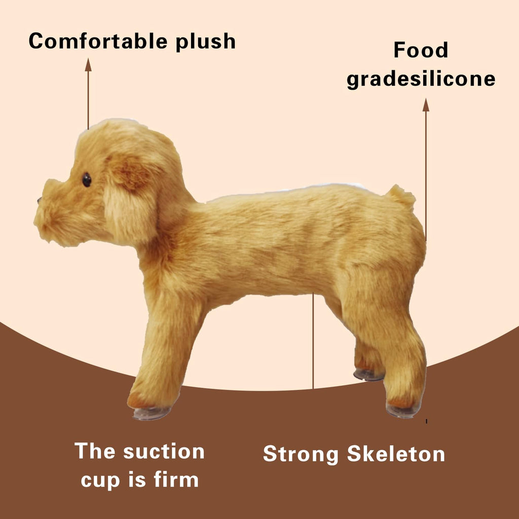 Interactive Plush Squeaky Dog Toy