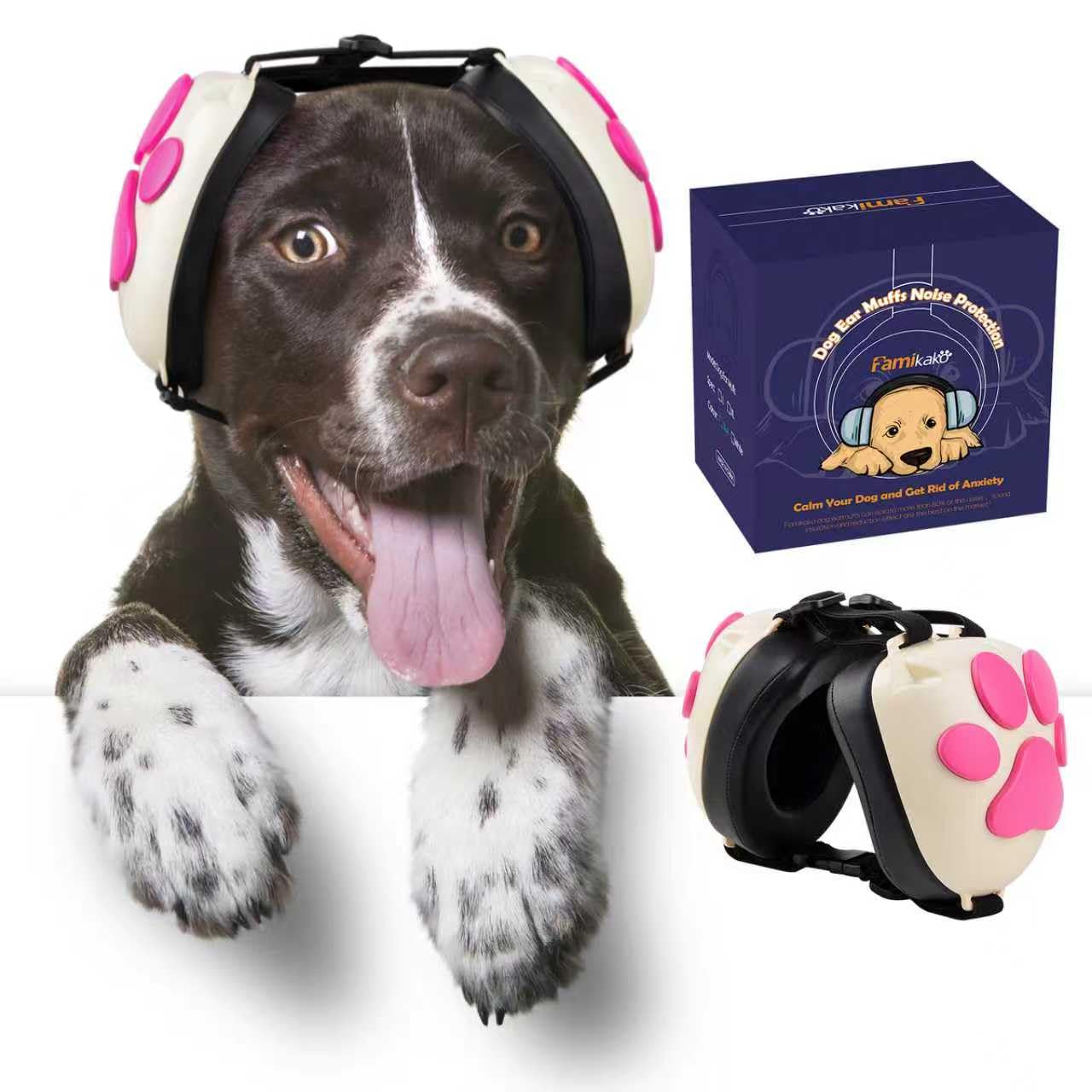 Upgraded Dog Ear Muffs for Noise Protection