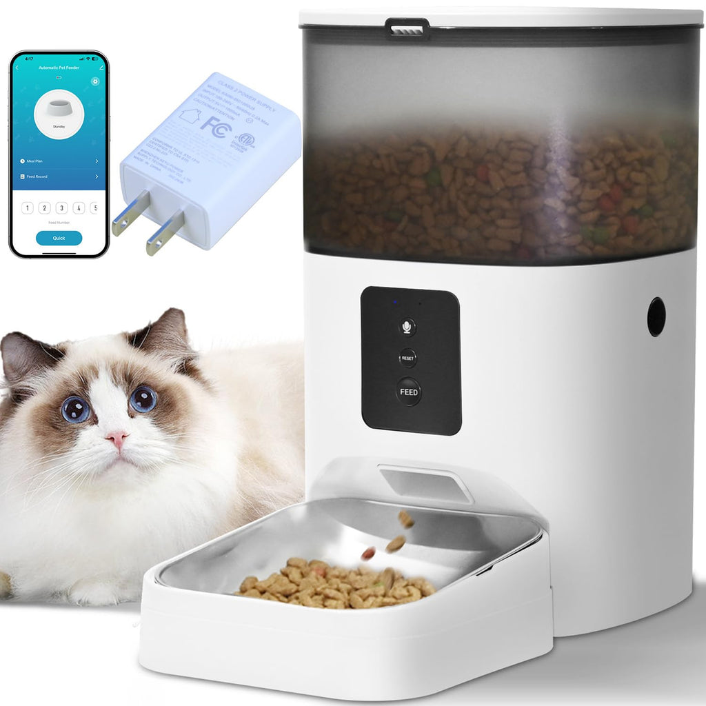 Automatic Cat Feeder with Voice Recorder