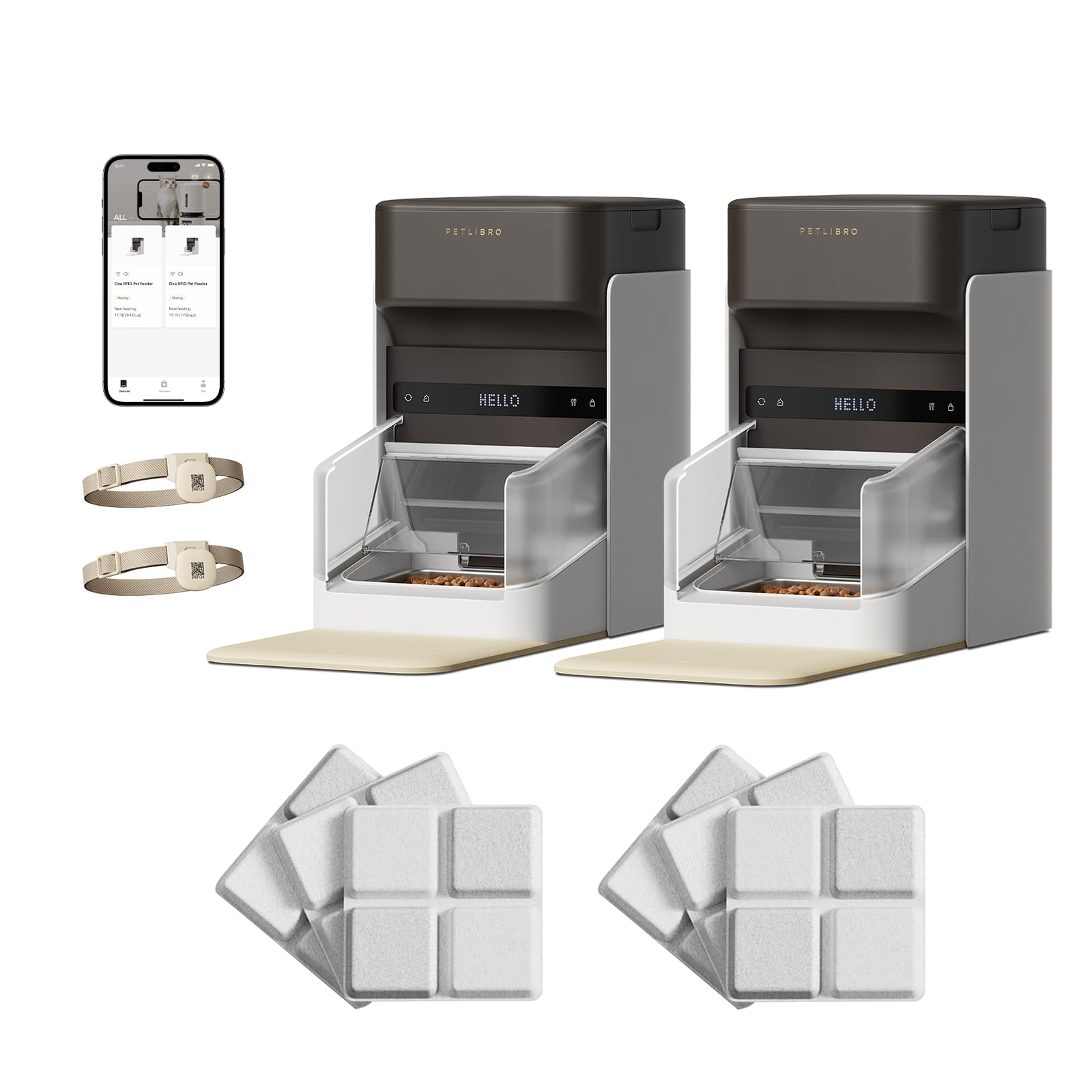 RFID Automatic Cat Feeder with Collar Tag