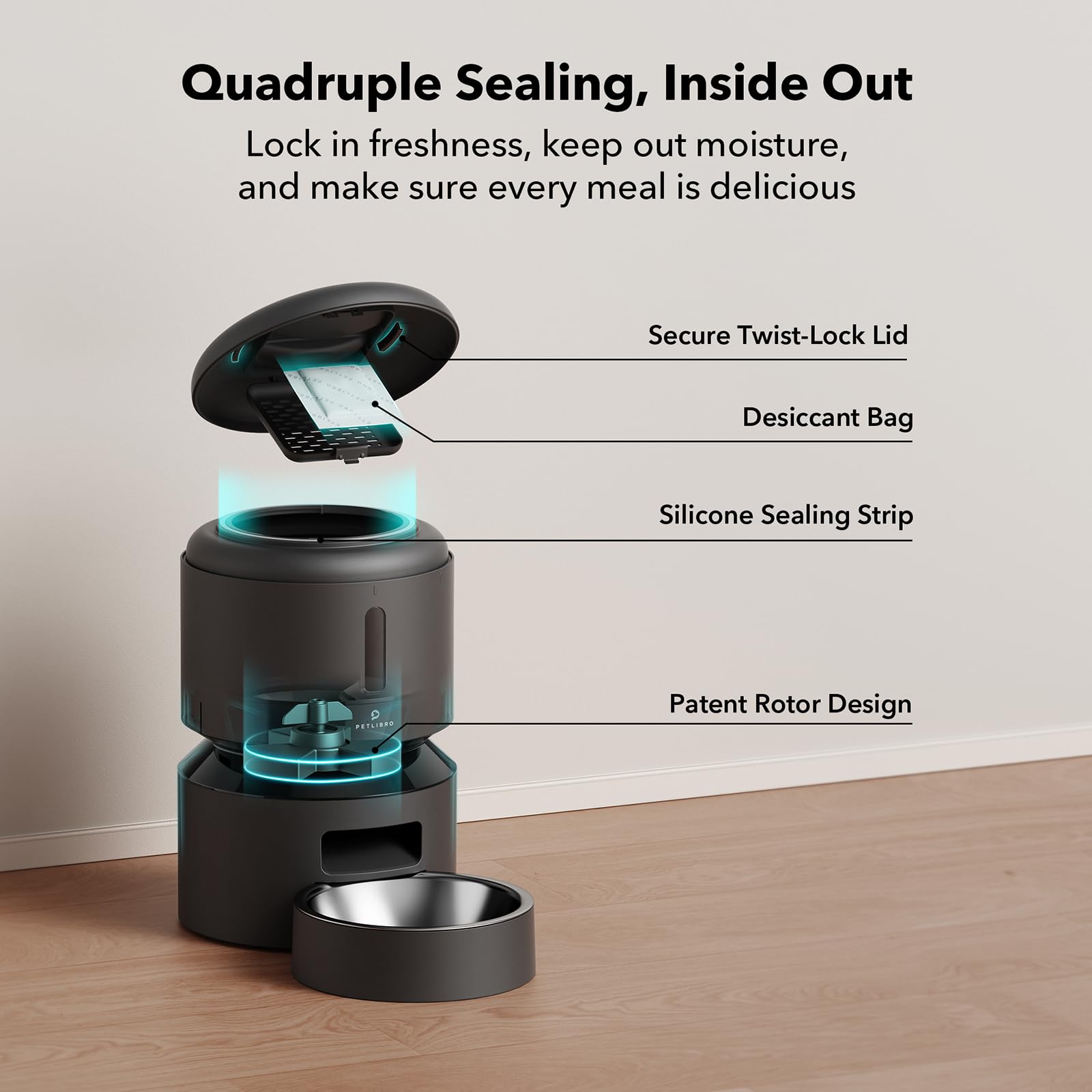 5L WiFi Automatic Pet Feeder
