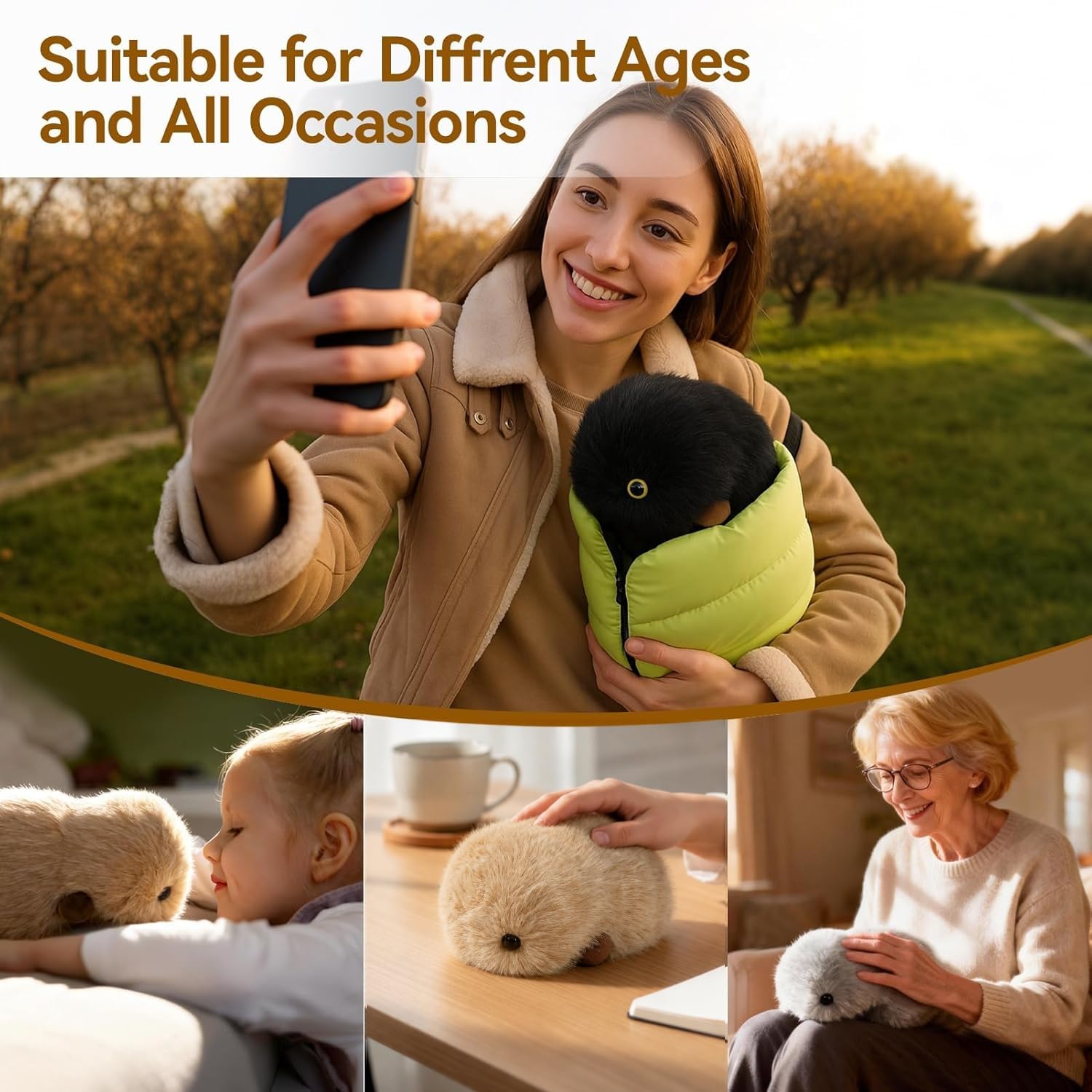 Interactive AI Plush Companion Pet