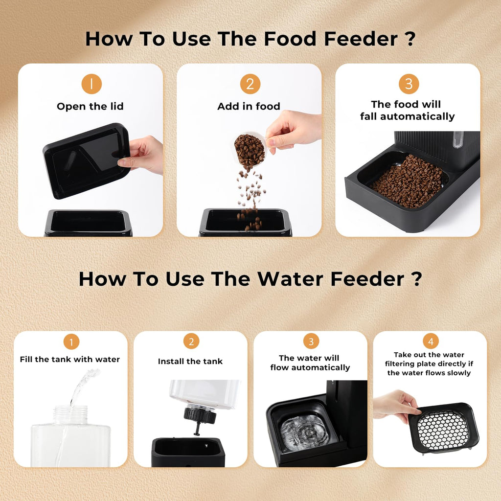 ZOMISIA Gravity Feeder Set