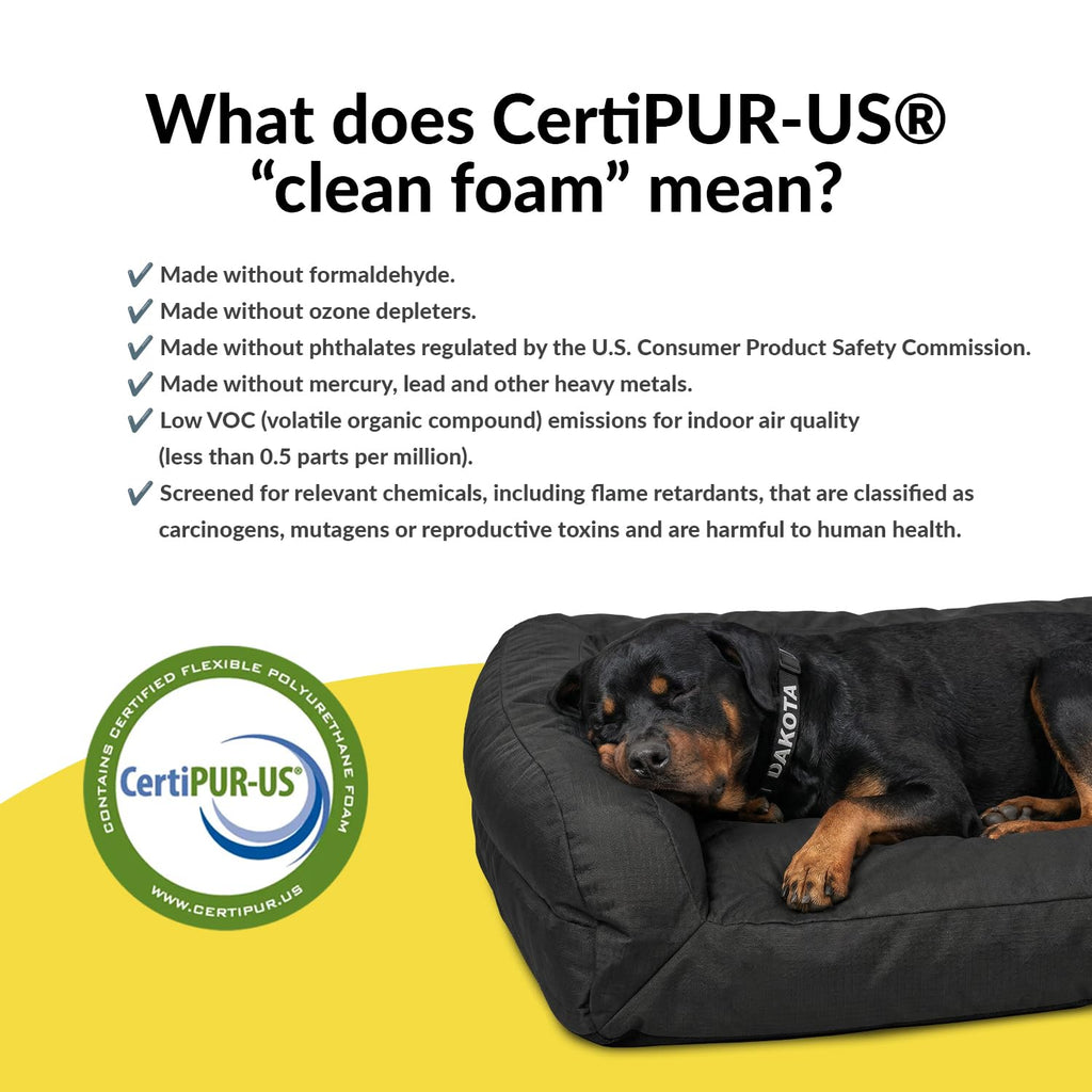 Durable Bolster Dog Bed