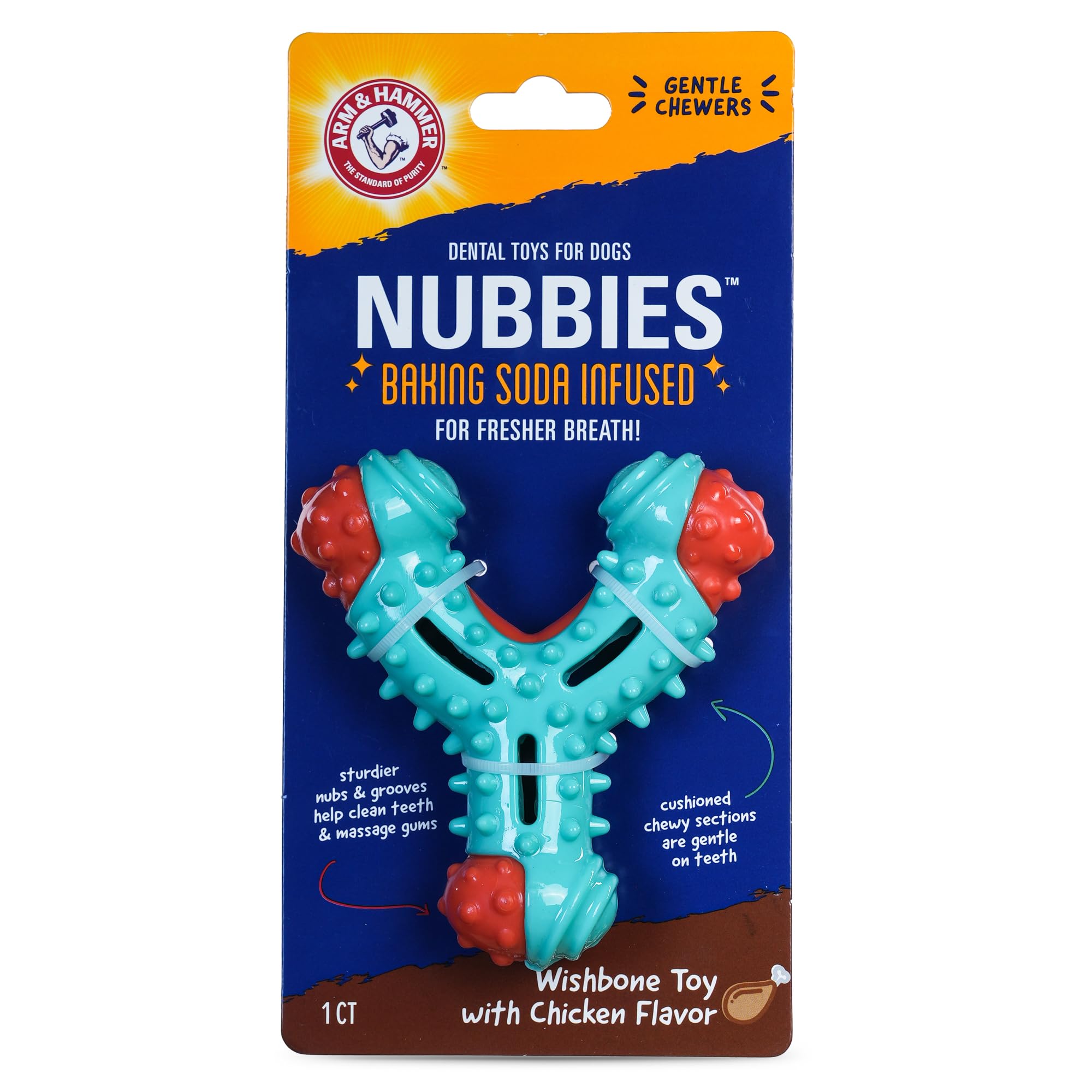 Duality Bone Dog Dental Chew Toy