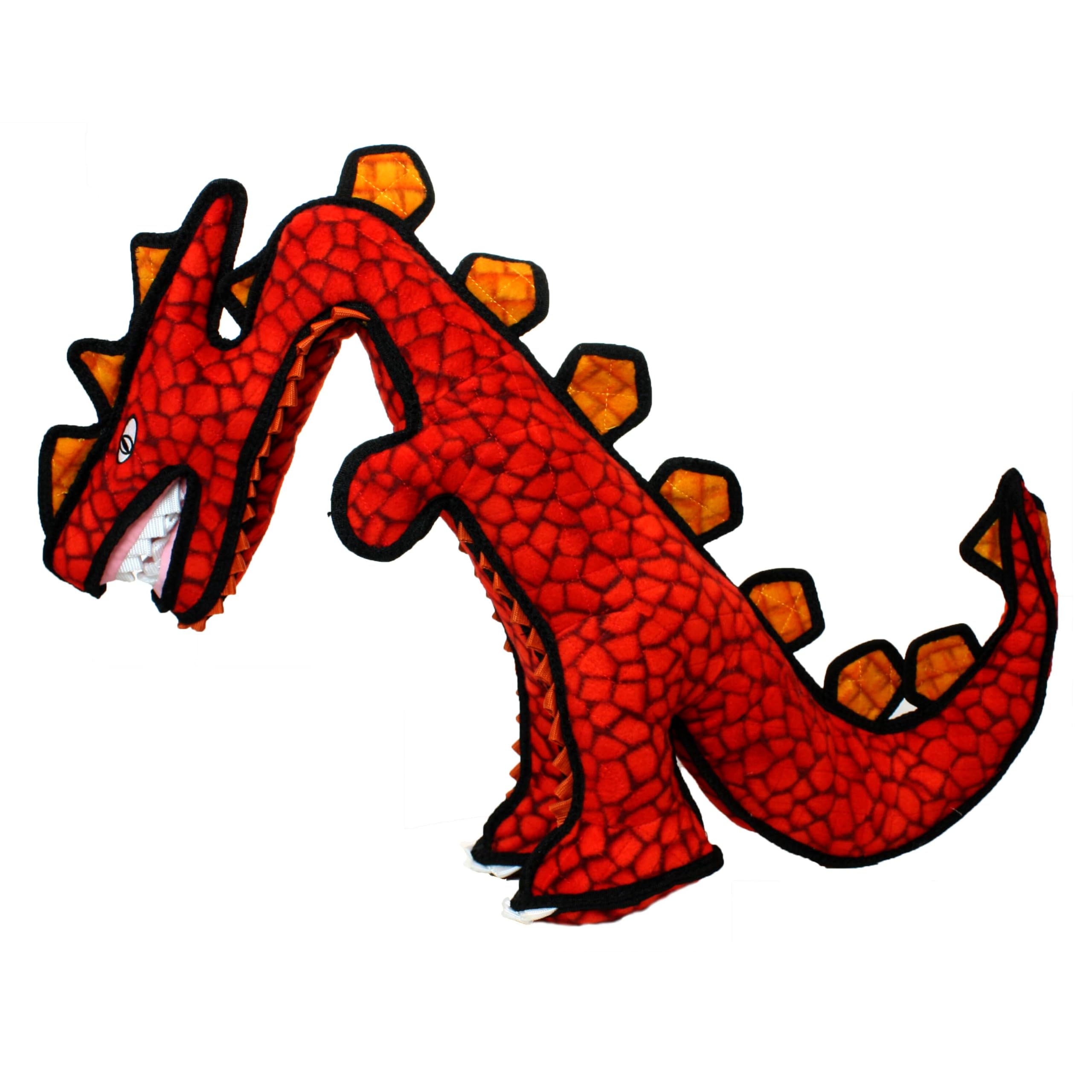 Durable Plush Dinosaur Dog Toy