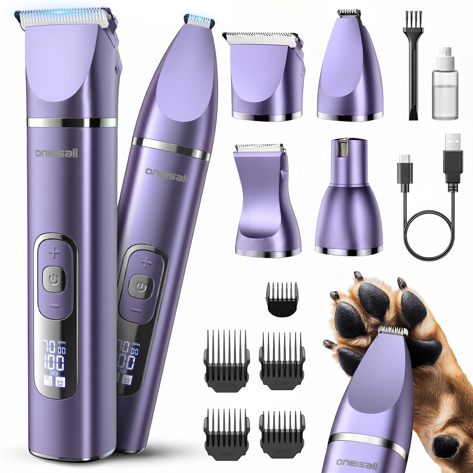 Cordless Pet Hair Clippers