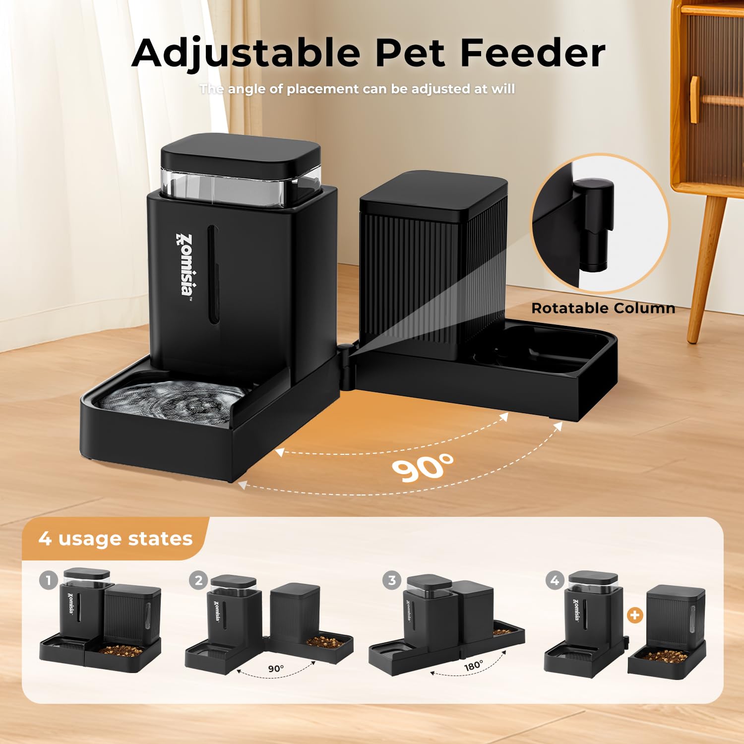 ZOMISIA Gravity Feeder Set
