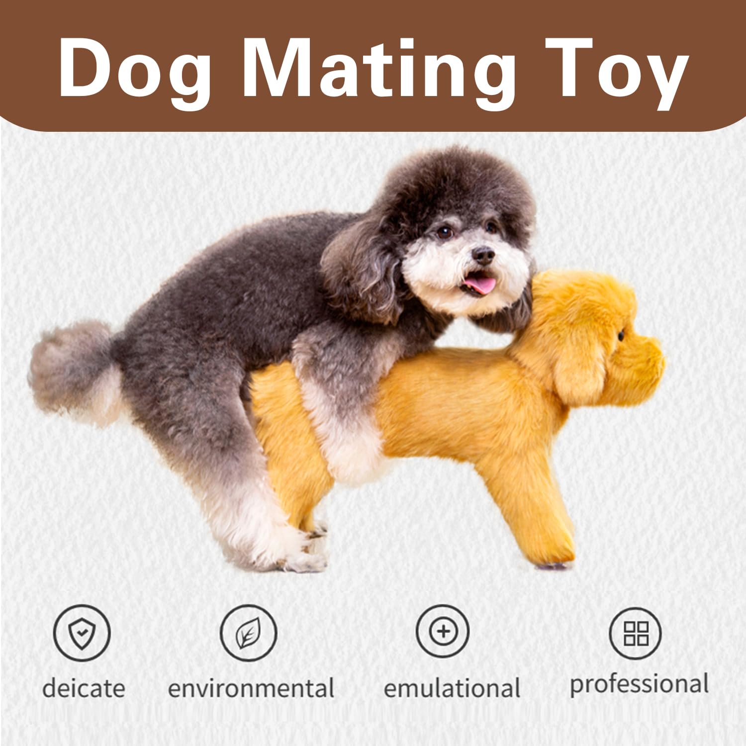 Interactive Plush Squeaky Dog Toy