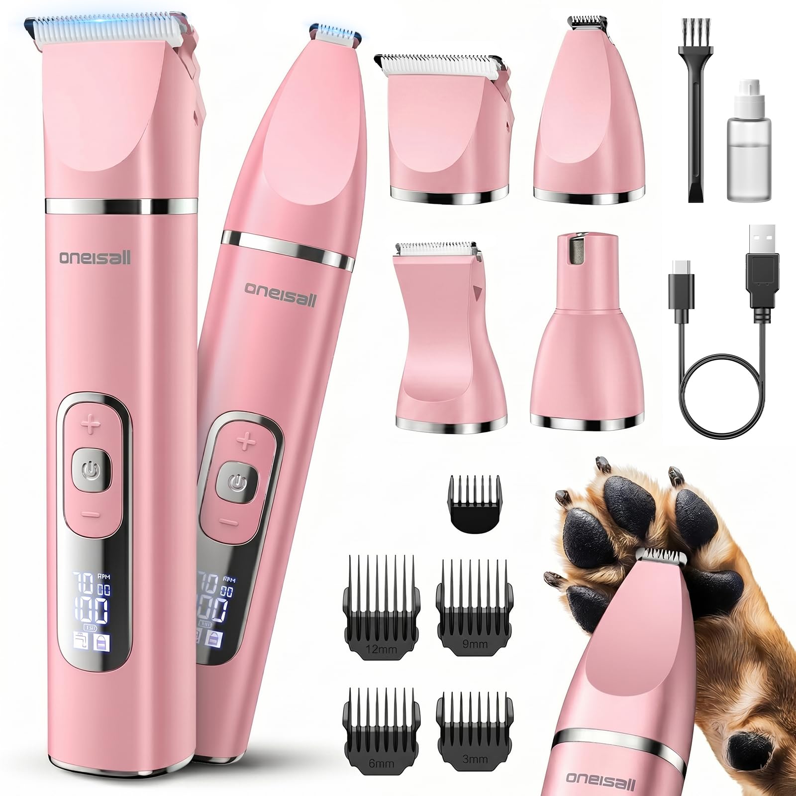 Cordless Pet Hair Clippers