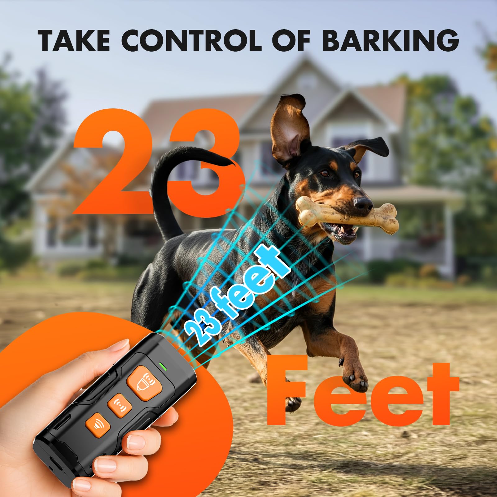 Ultrasonic Dog Bark Deterrent Device
