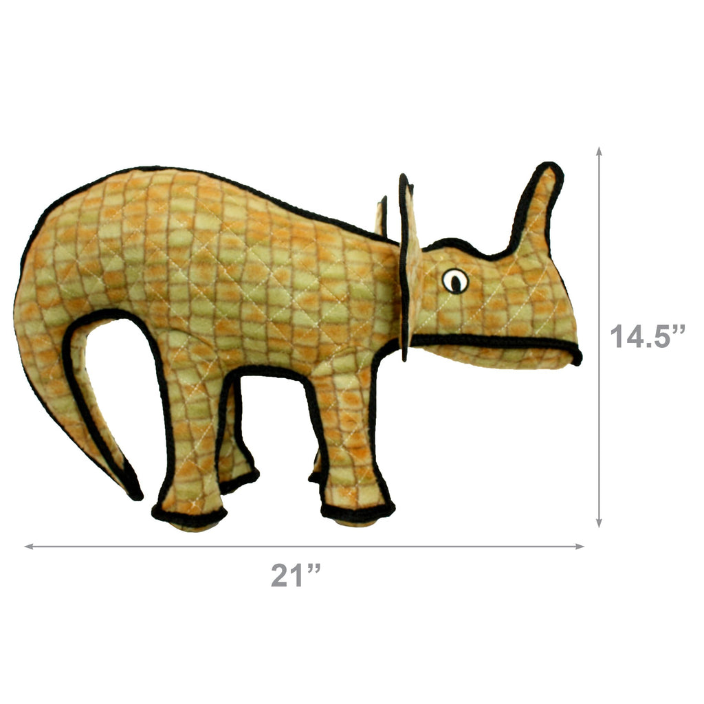 Durable Plush Dinosaur Dog Toy