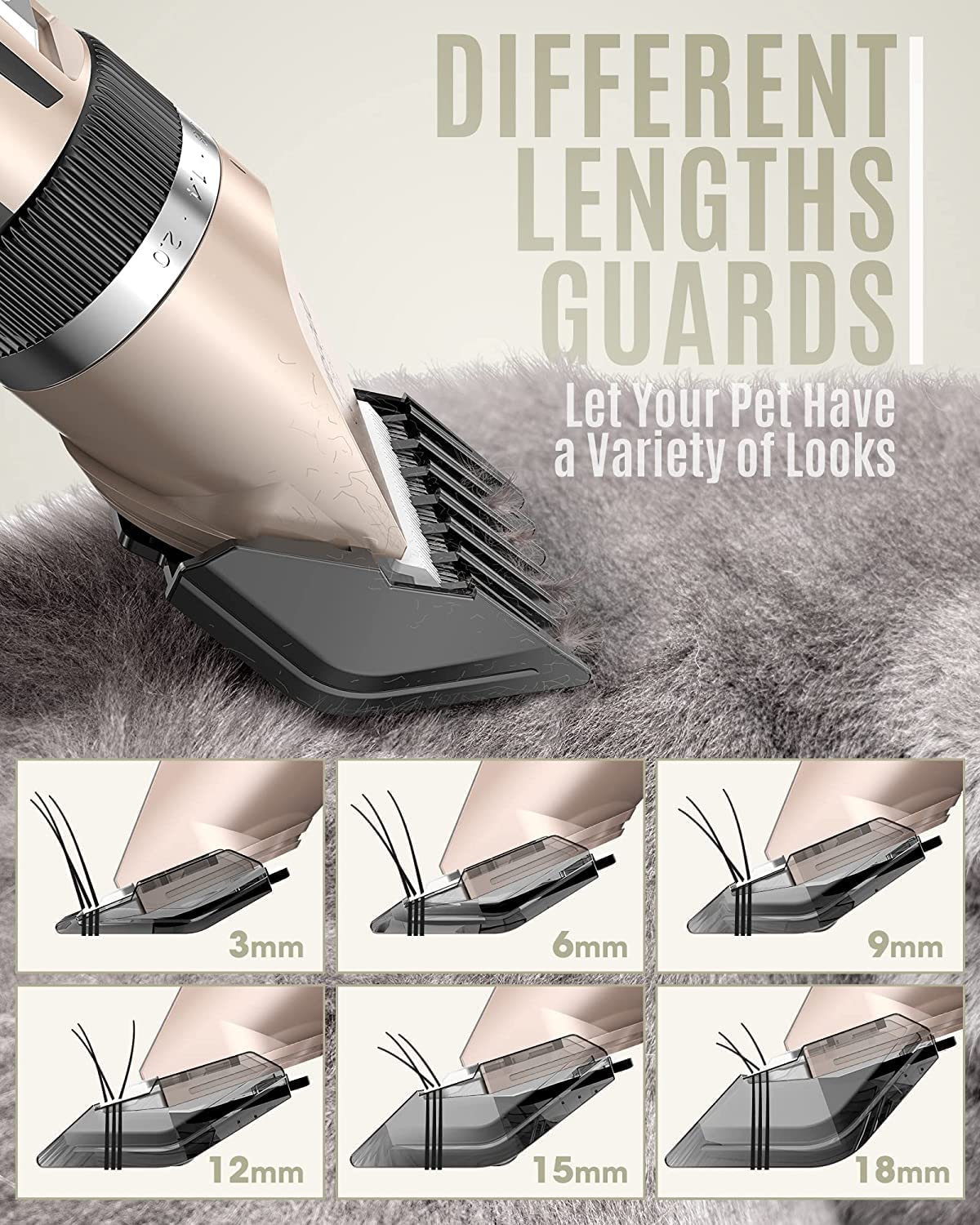 Cordless Pet Hair Clippers
