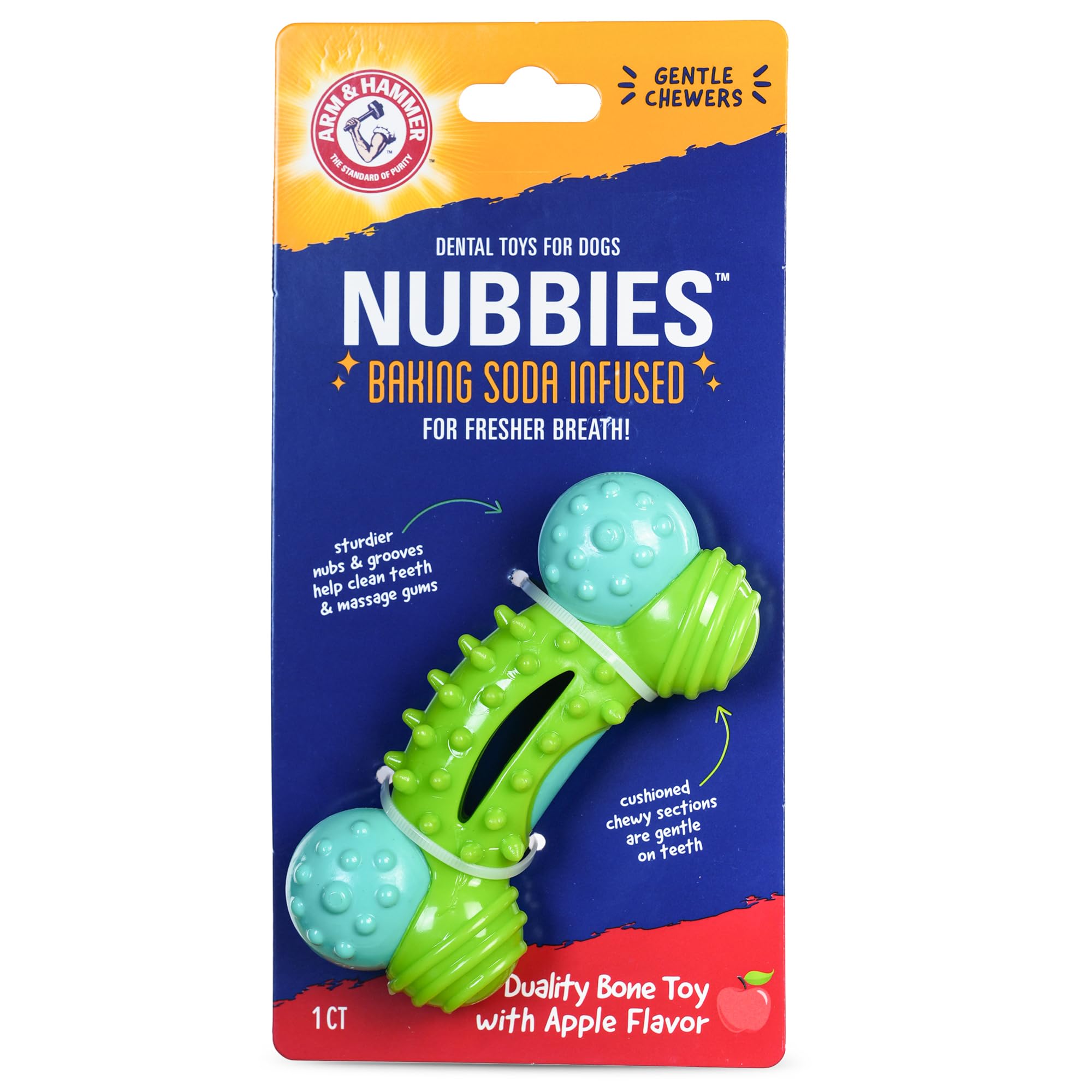 Duality Bone Dog Dental Chew Toy