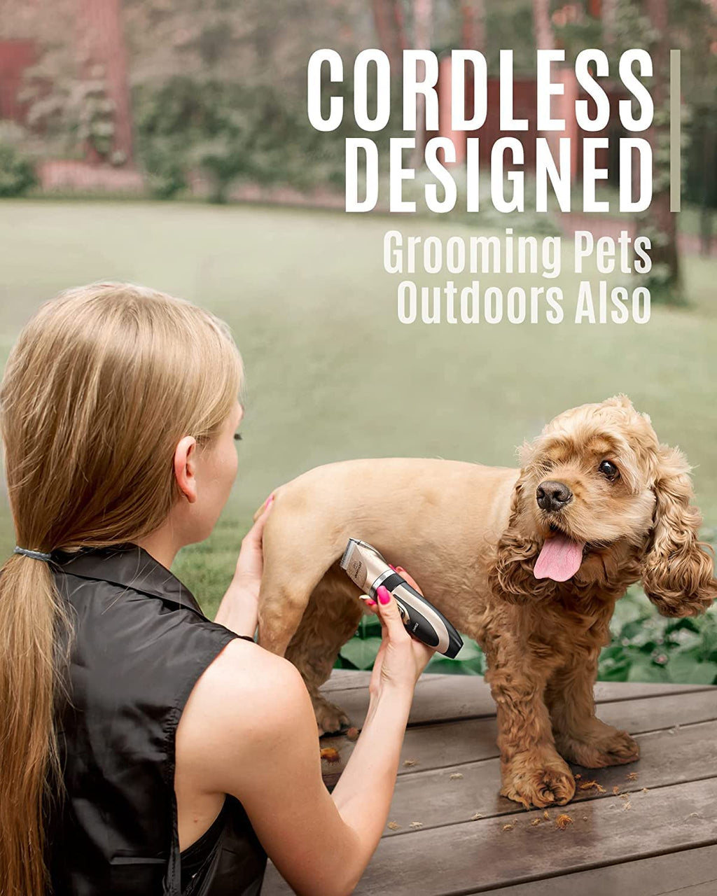 Cordless Pet Hair Clippers