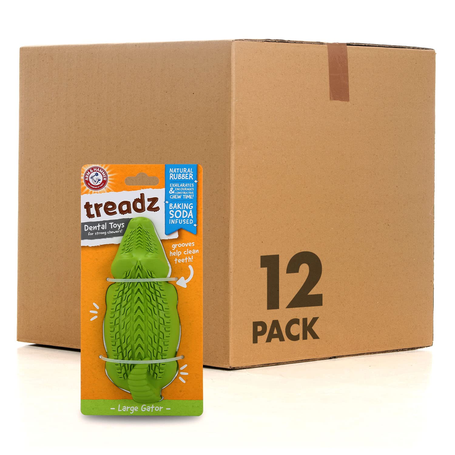 Super Treadz Dental Chew Toy for Dogs