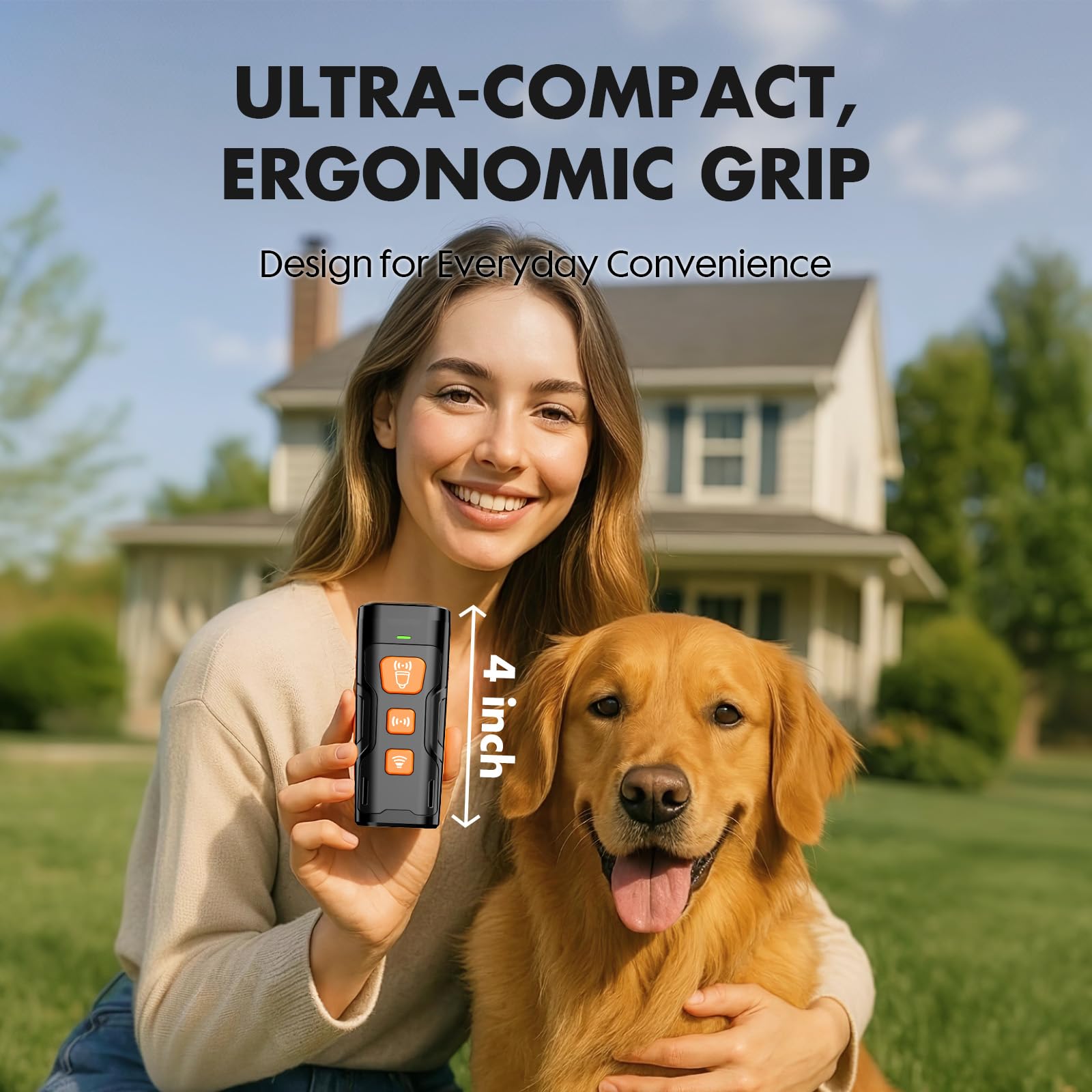 Ultrasonic Dog Bark Deterrent Device