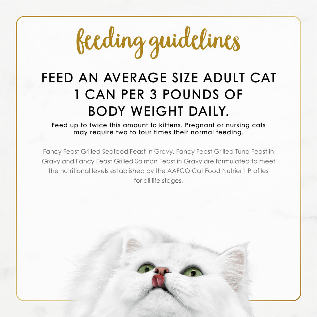 Grilled Seafood Wet Cat Food Variety Pack