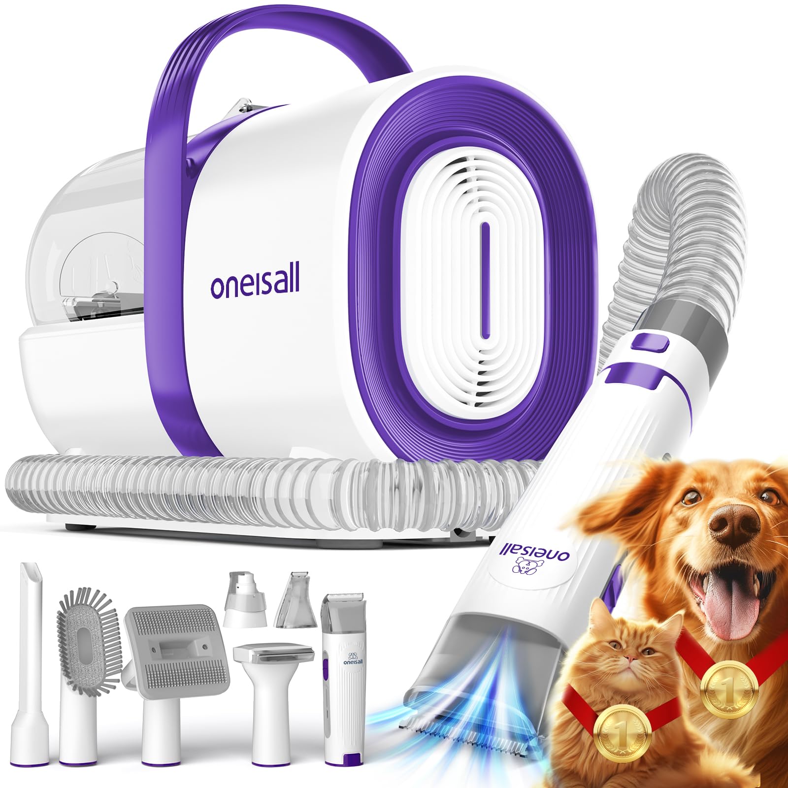 Dog Grooming Vacuum Kit