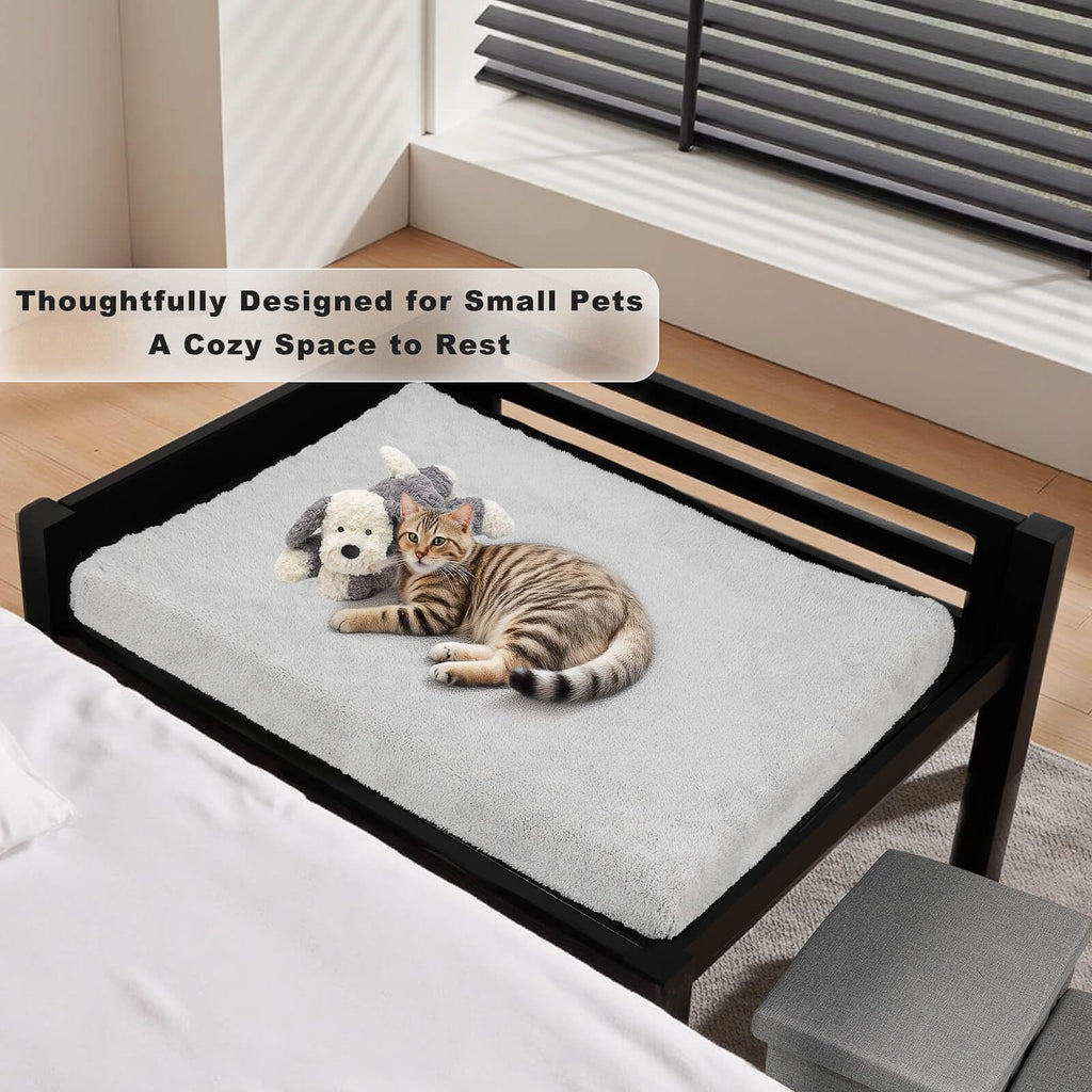 Bedside Dog Bed with Mattress -Parent