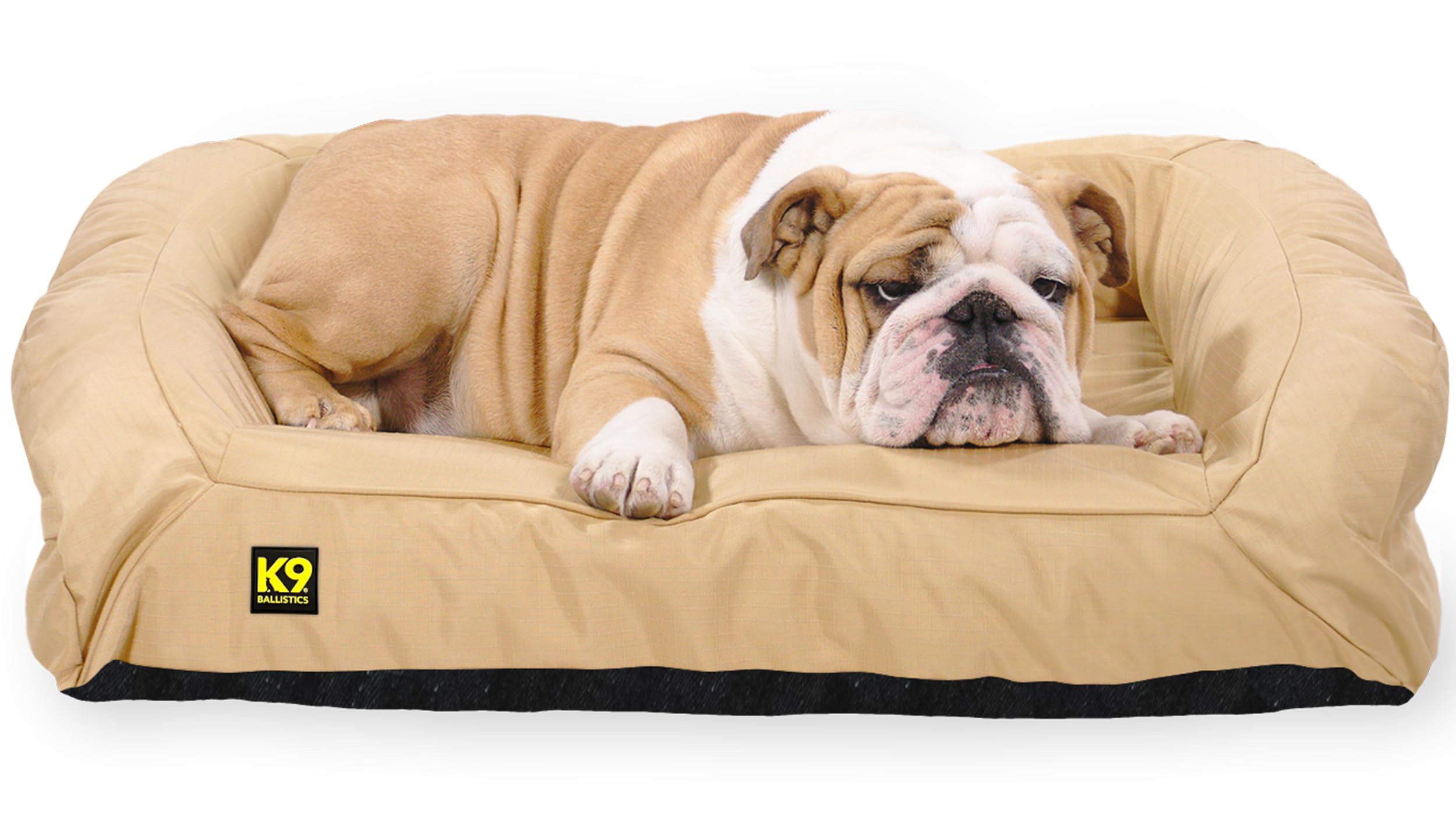 Durable Bolster Dog Bed