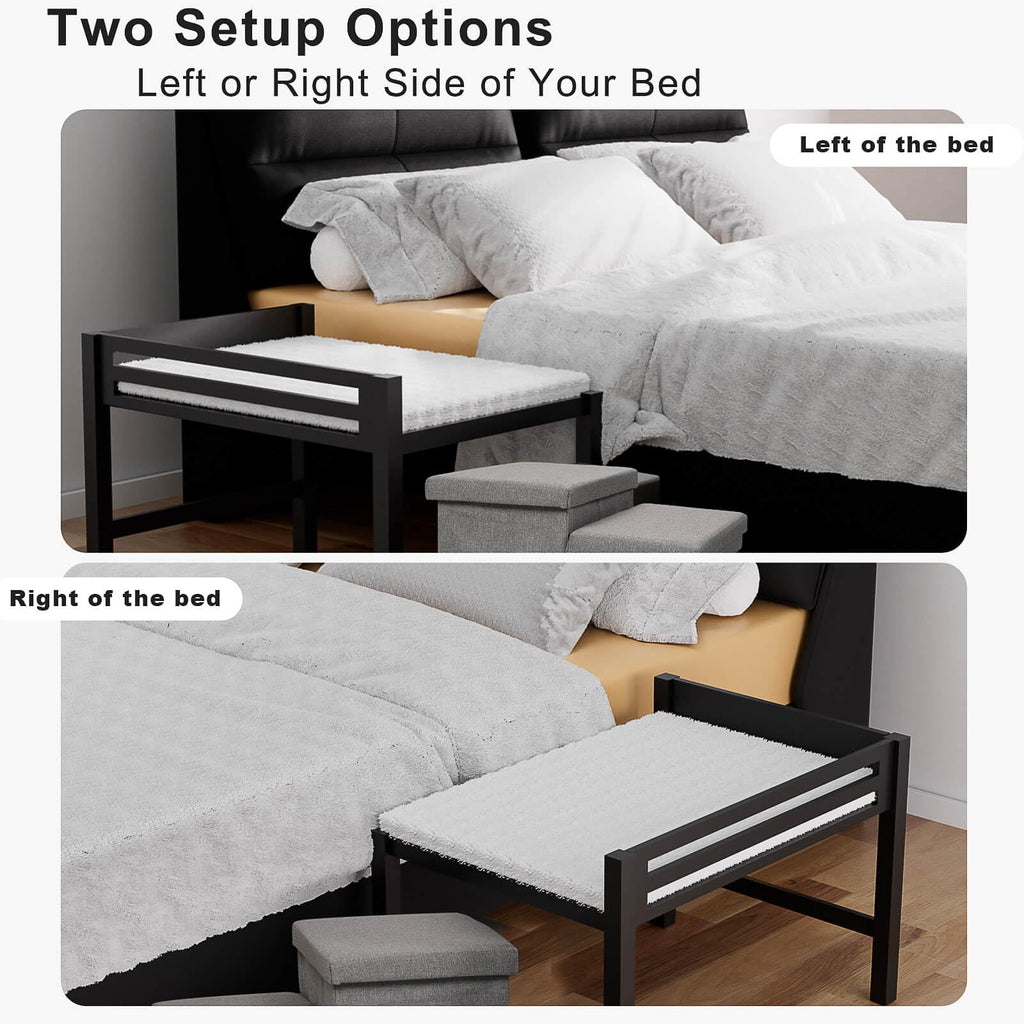 Bedside Dog Bed with Mattress -Parent