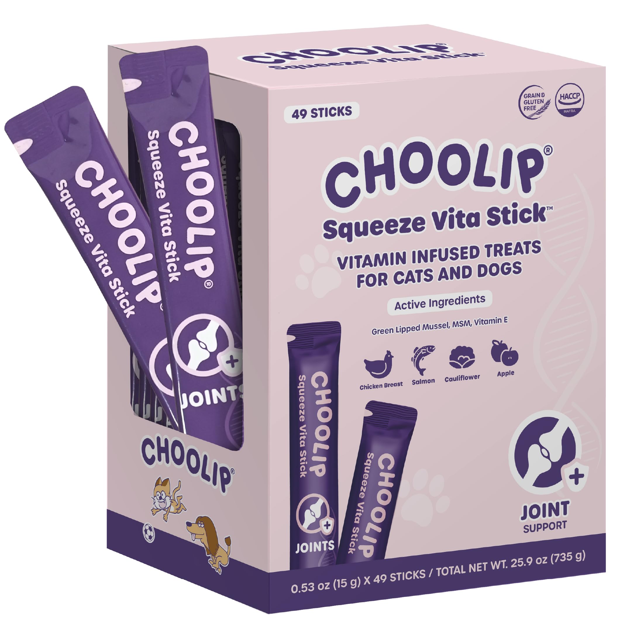 Squeeze Vita Stick Functional Treats (49 Sticks)