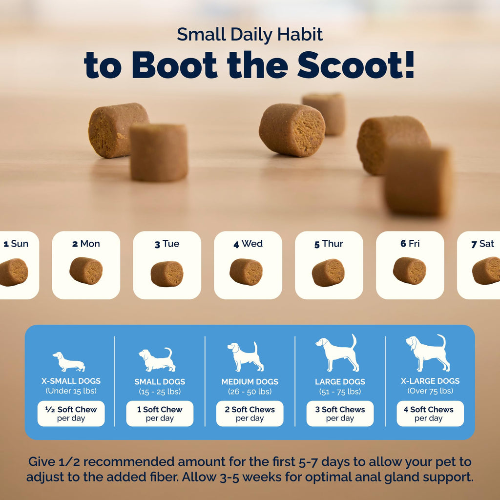 Anal Gland Soft Chews for Dogs