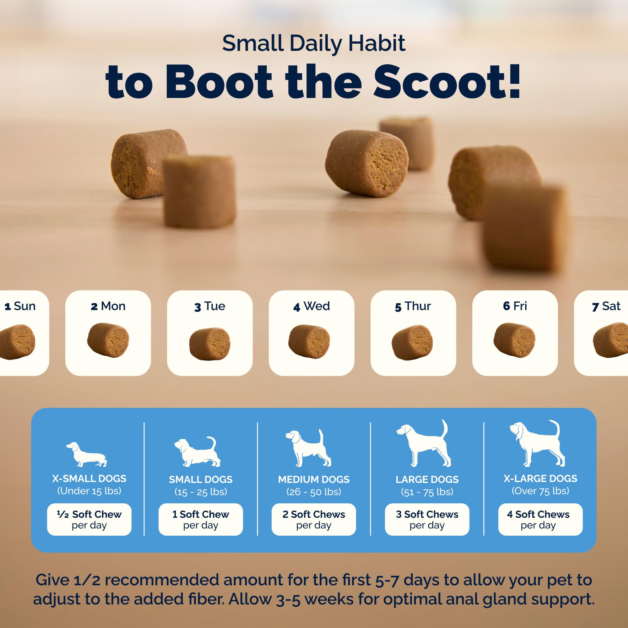 Anal Gland Soft Chews for Dogs