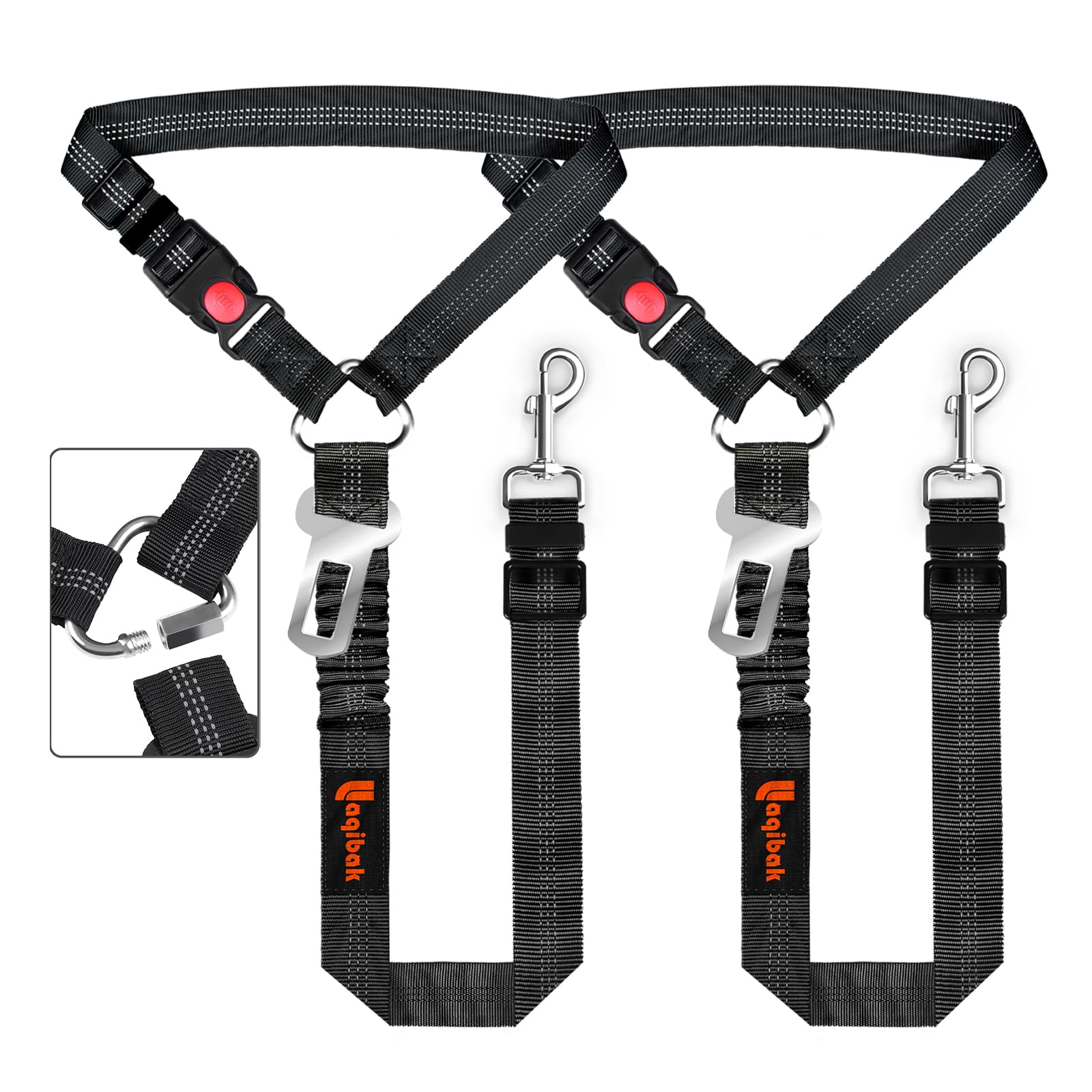 3-in-1 Dog Seat Belt Leash