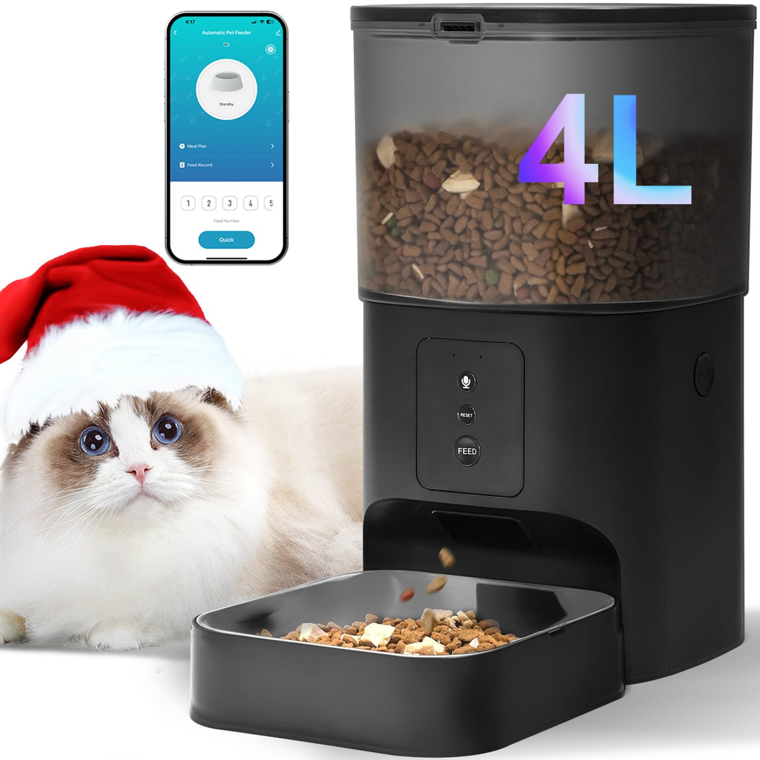 Automatic Cat Feeder with Voice Recorder